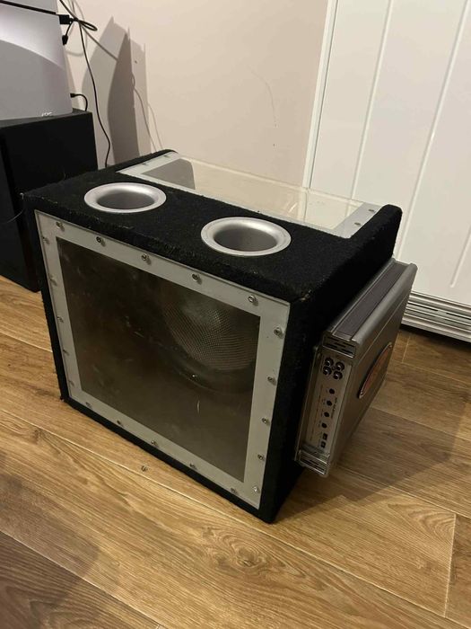 Subwoofer samochodowy SPECTRON SBP1200GT ze wzmacniaczem
