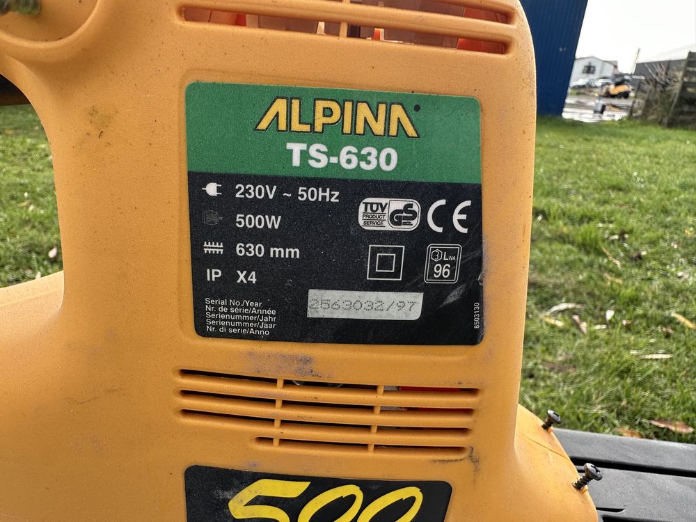 Nożyce elektryczne ALPINA TS 630 500Wat 63cm