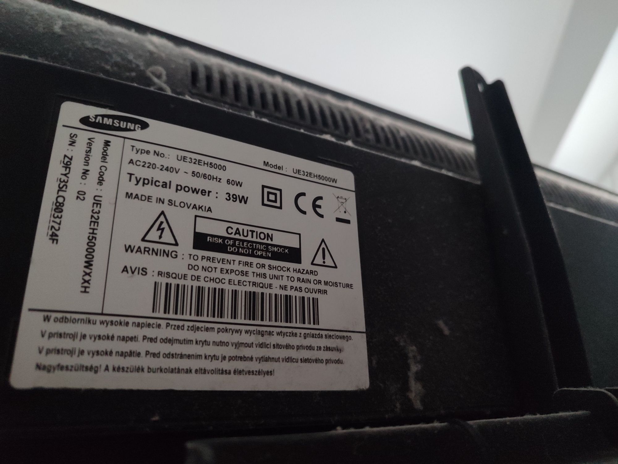 Telewizor TV Samsung UE32EH5000 32 cale + dekoder DVB-T2
