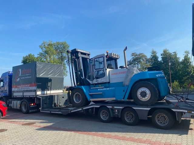 Wynajem wózka widłowego 25Ton 20Ton Wózek Kalmar DCB 25 DCD 25 RORO