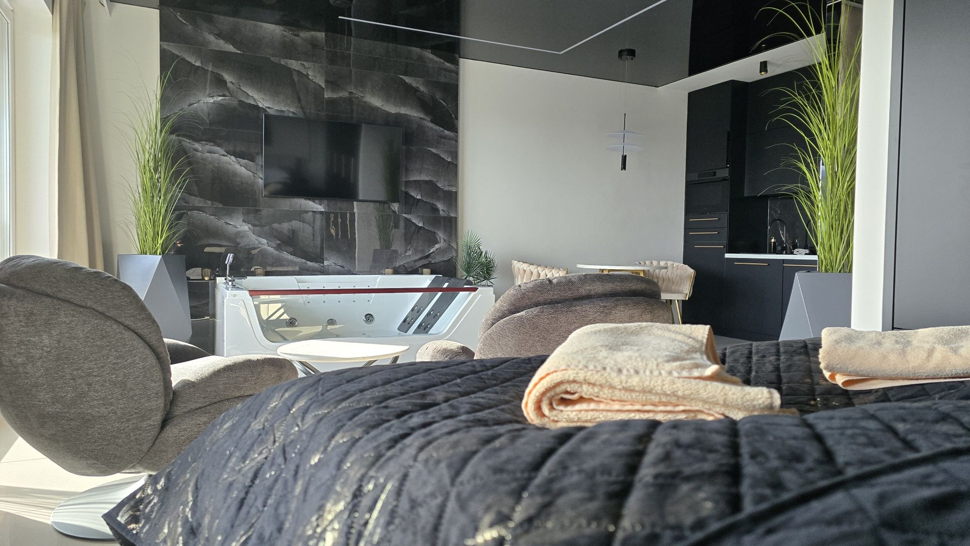 Apartament , jacuzzi, nocleg dla par