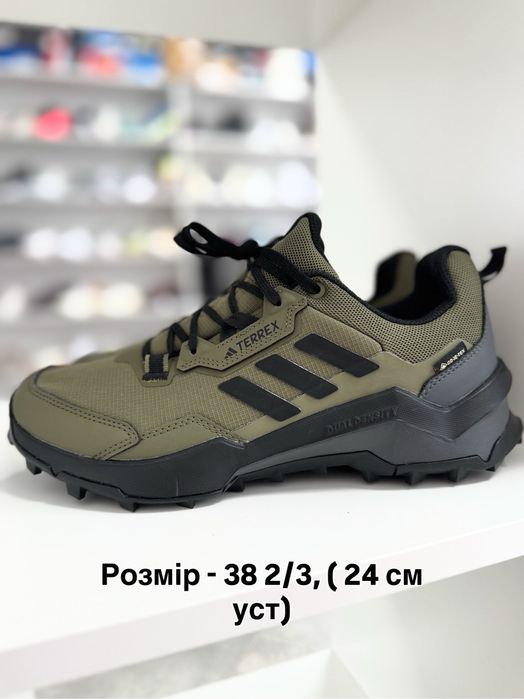Кросівки чоловічі Adidas Terrex Ax4 Gore-Tex Hiking Shoes Olive Hp7400
