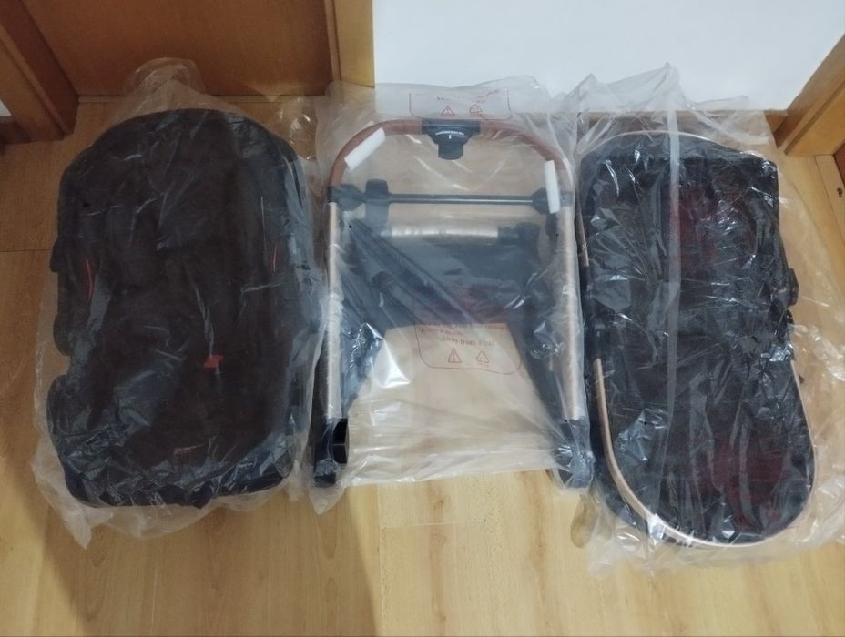 Carrinho 3 em 1 — completo, prático e portátil!