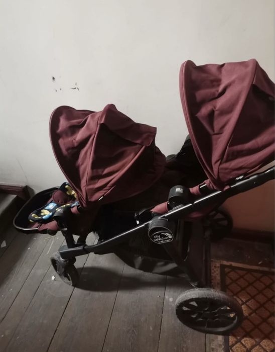 Wózek dziecięcy dla bliźniąt kub dzieci rok po roku BABY JOGGER