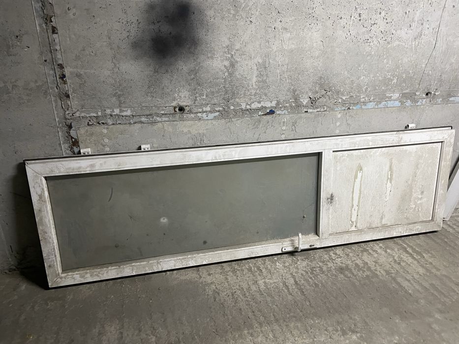 Металопластикові двері з рамою