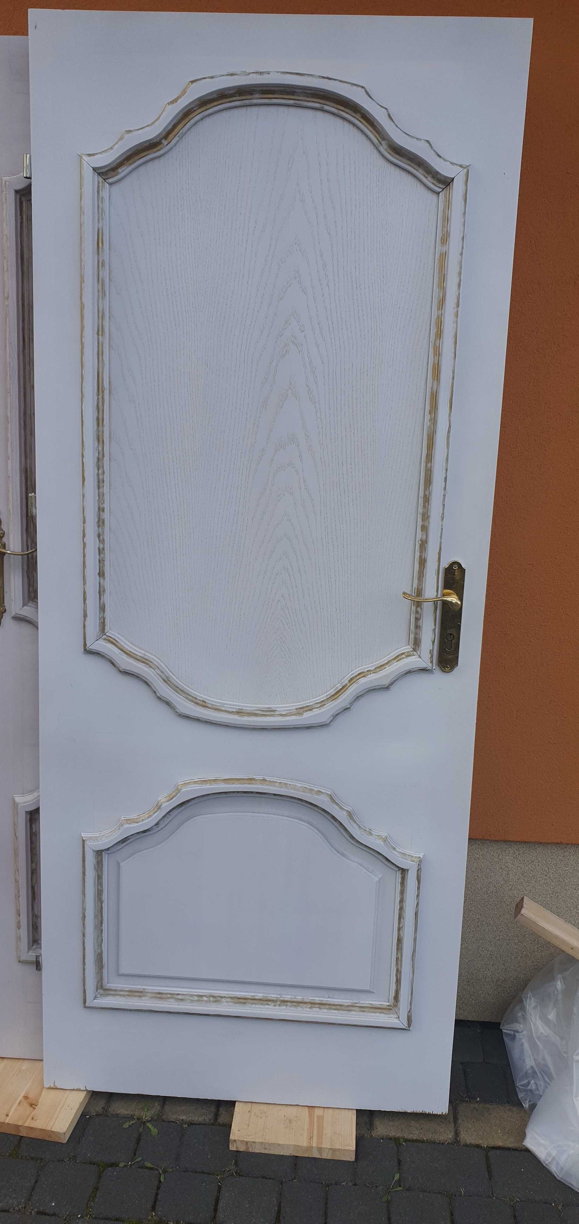 Drzwi wewnętrzne dębowe 80 cm