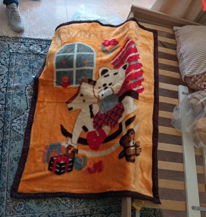 Manta de cama de berço