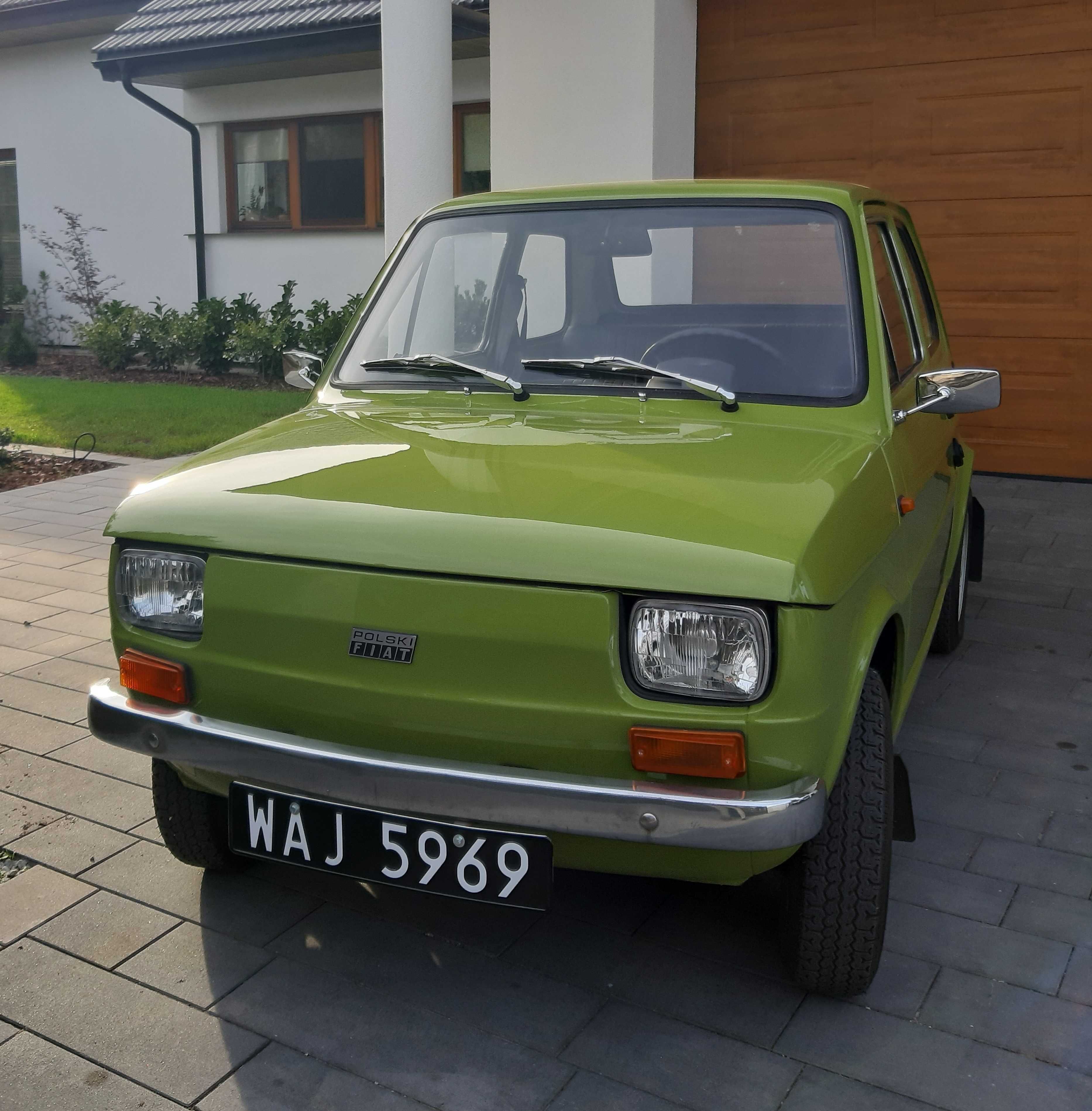 Fiat 126 P 1978 r. Oldtimer po renowacji w idealnym stanie