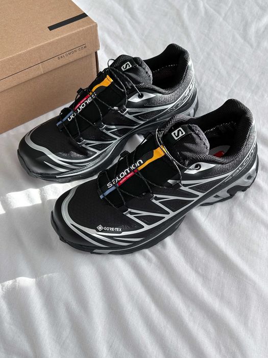 Чоловічі кросівки Salomon XT-6 Gore-Tex 'Black Silver'