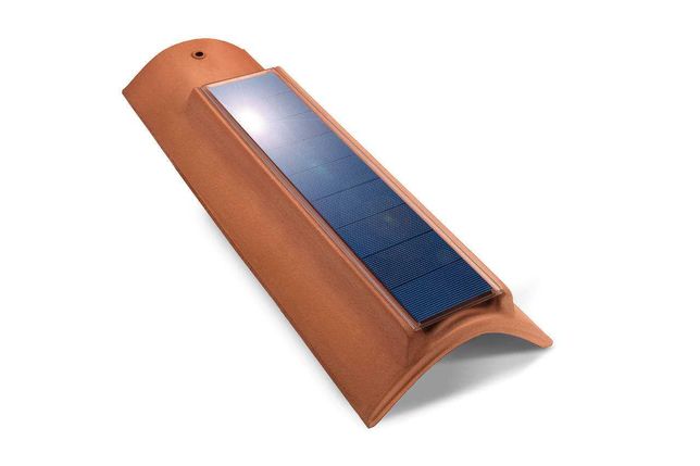 Telha solar para produzir energia elétrica grátis através do Sol.
