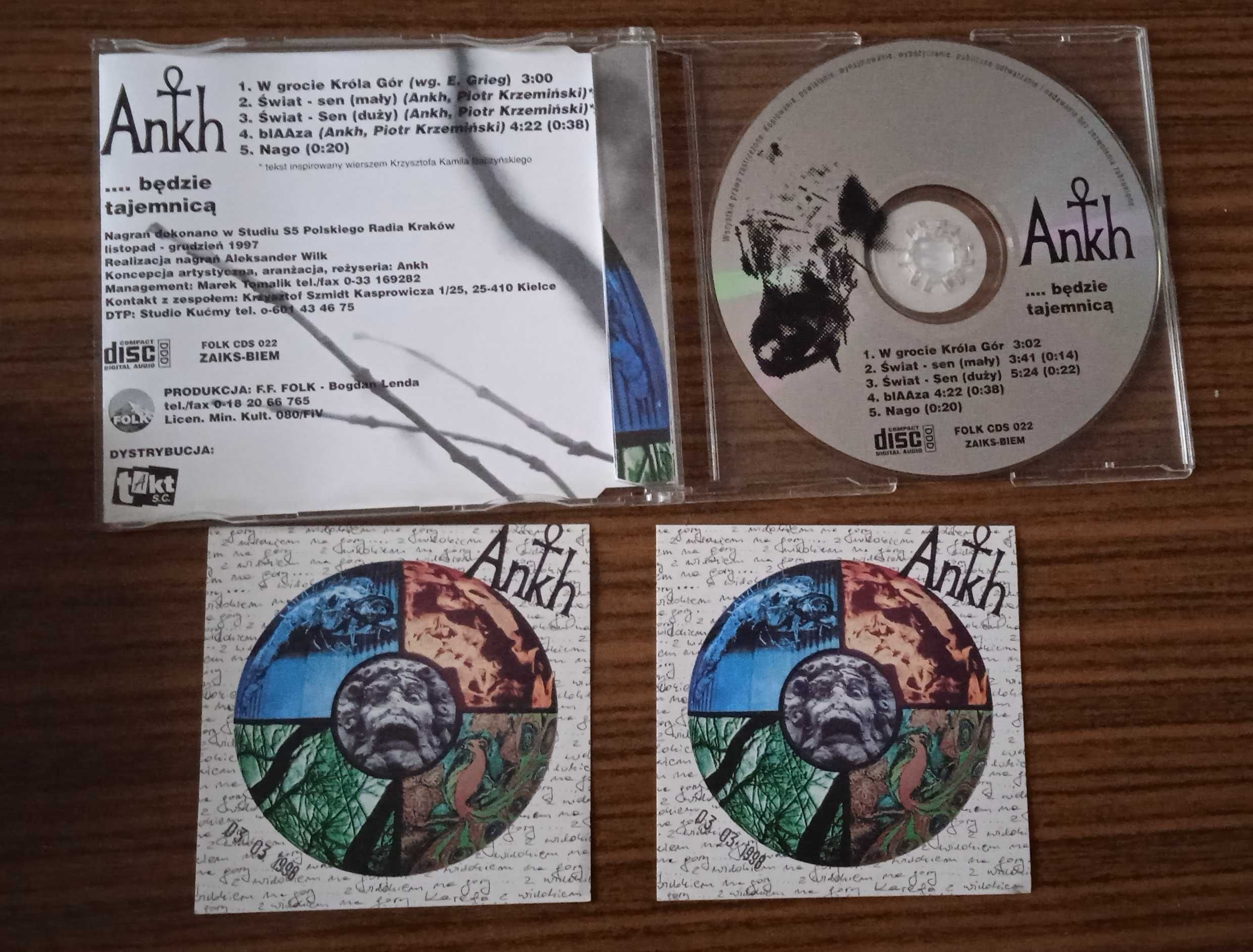 singiel CD ANKH "...będzie tajemnicą"