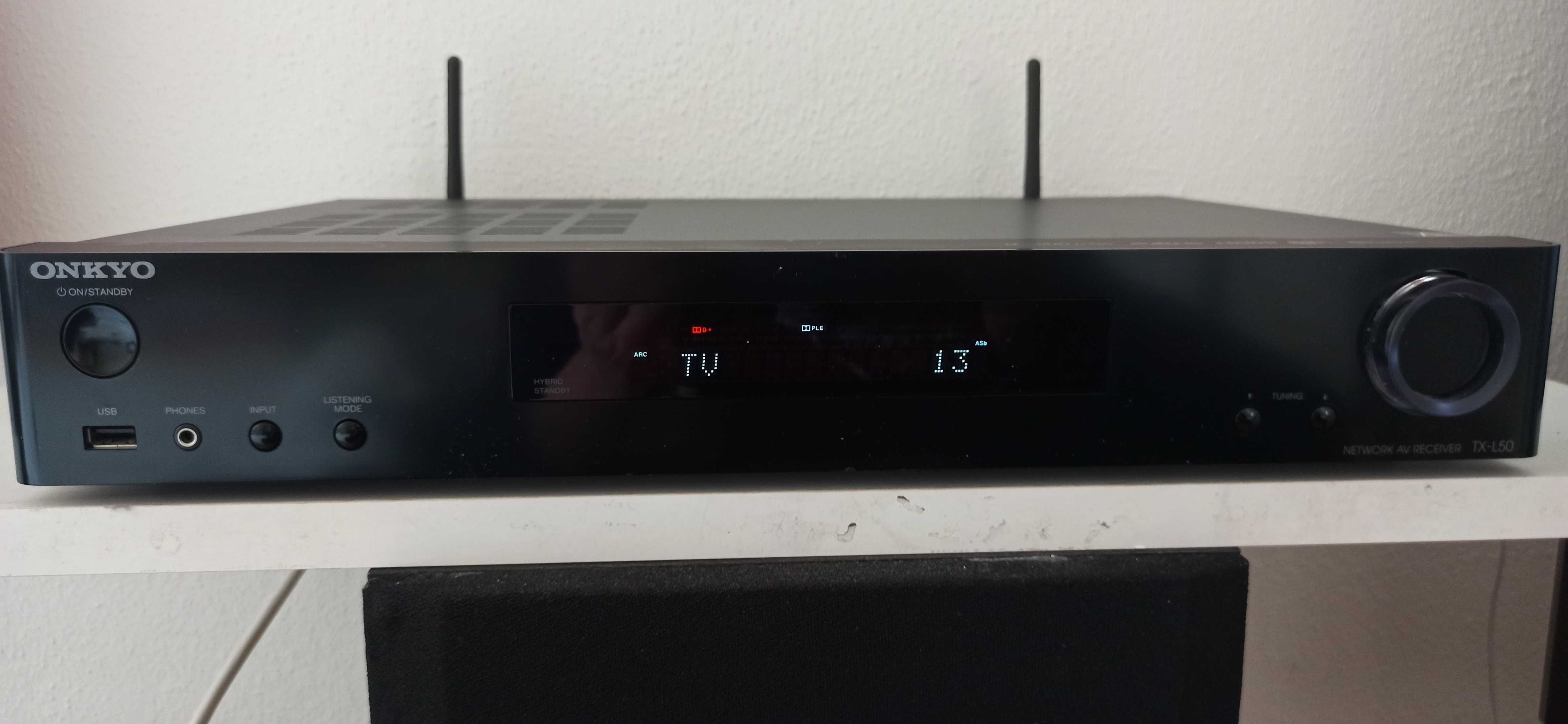 Amplituner Sieciowy Kino Domowe ONKYO TX-L50, WiFI, HDMI, ARC
