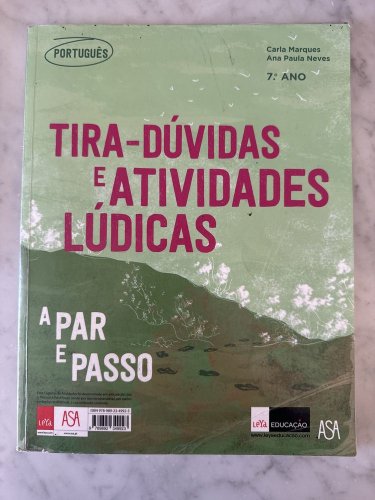 Caderno de atividades Portugues 7° ano