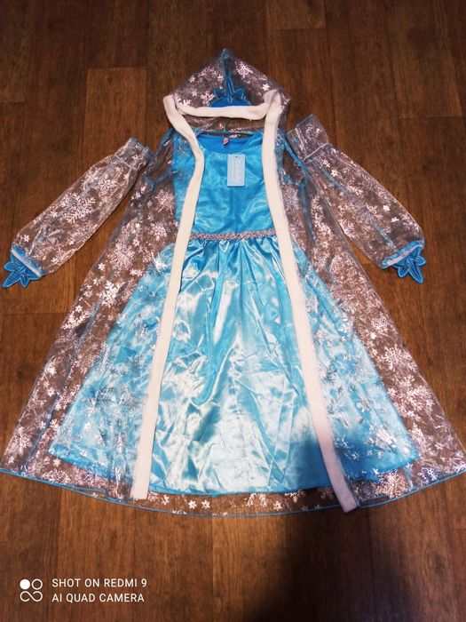 Платье, Принцесса Эльза,Анна,Рапунцель,Красная королева червей,7-10лет