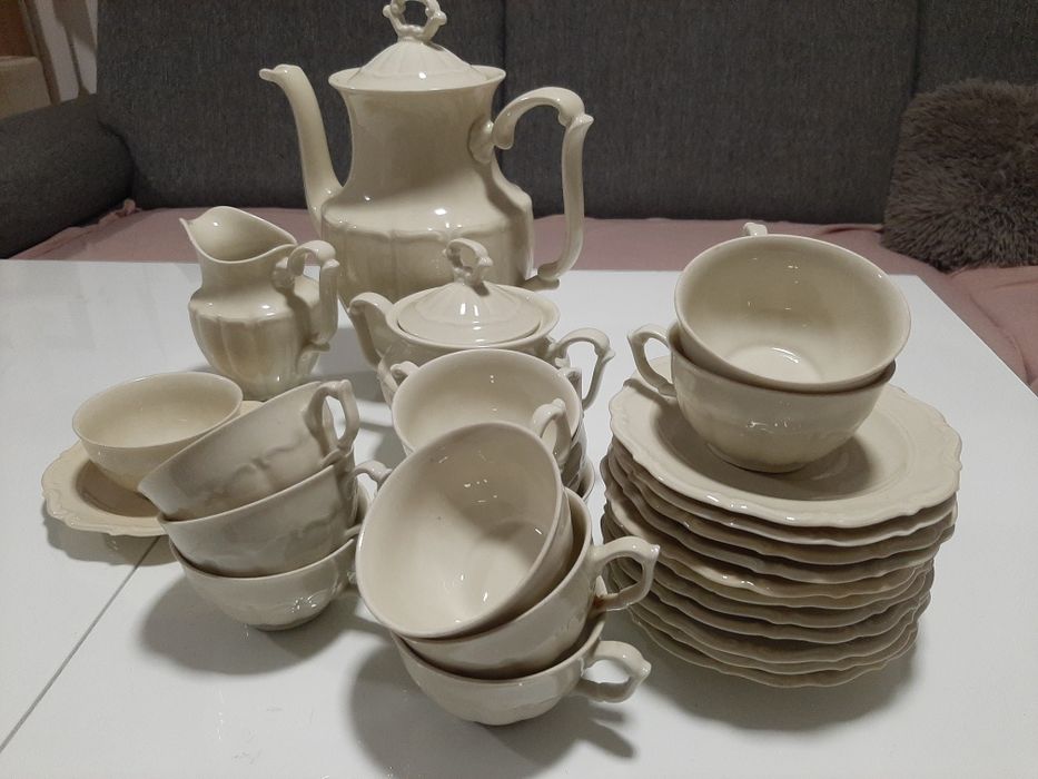 Komplet przedwojennej porcelany Tielsch Altwasser