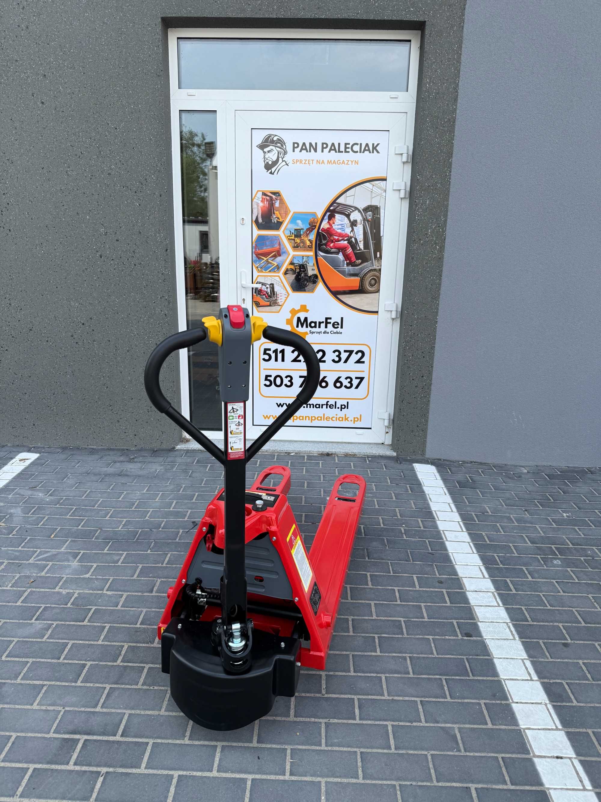 Paleciak elektryczny wózek paletowy EPT PPT CBD 1,5t 115 cm 1,5t 100cm