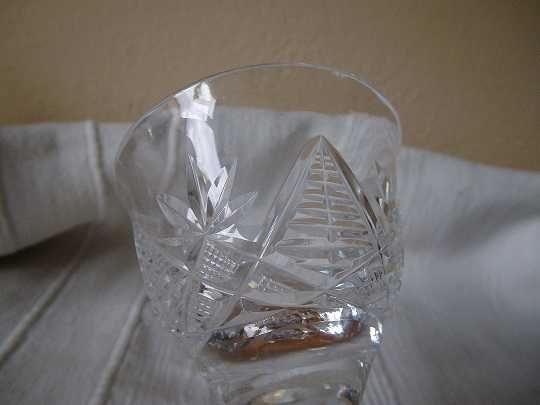 Kieliszki szkło kryształ 3 sztuki