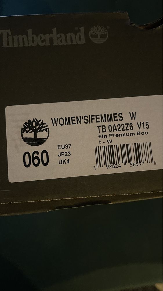 Nowe buty TIMBERLAND  Premium 6 IN w rozm. 37 - 100% oryginał