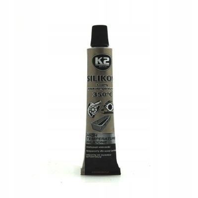 k2 silikon czarny wysokotemperaturowy do +3, 5, 0c 2, 1g