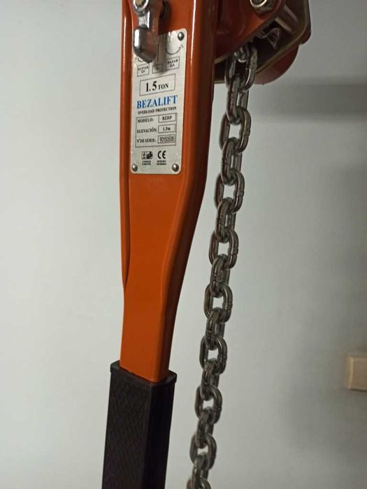 Wciągniki łańcuch PLX rugcug 1500kg Bezabala Hiszpańskie