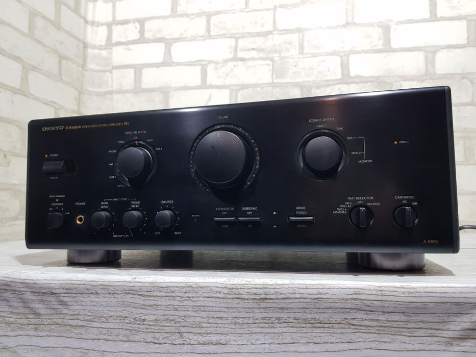 TOP! Hi-Fi Стерео підсилювач ONKYO INTEGRA A-8850, *2x120 Вт, б/у з Ні