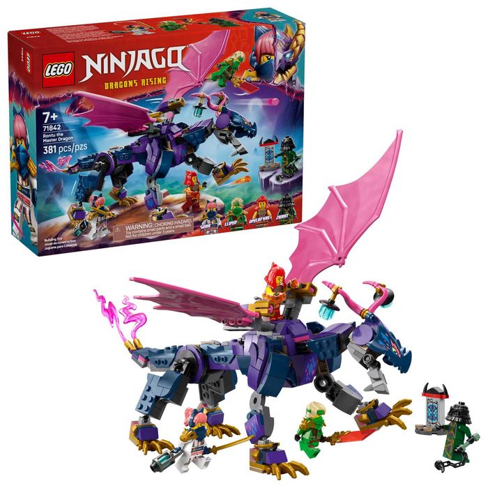 Zestaw klocków LEGO® 71842 Ninjago - Smoczy mistrz Rontu