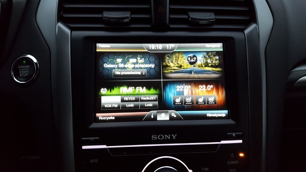 Przerabianie przeróbka lampy lamp ford Fusion USA Łódź sync pl nav lci