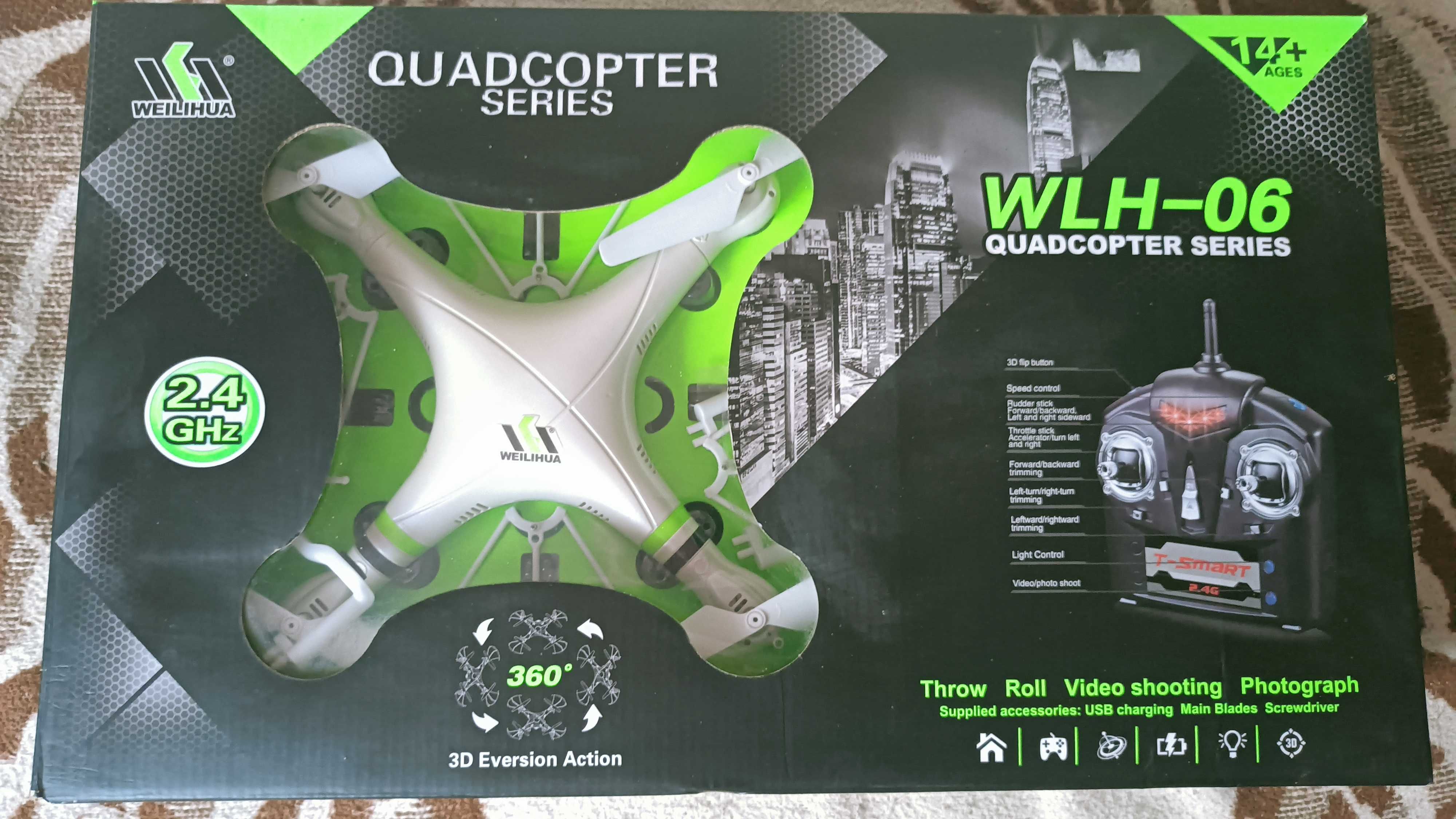 Dron quadrocopter WEILIHUA WLH-06