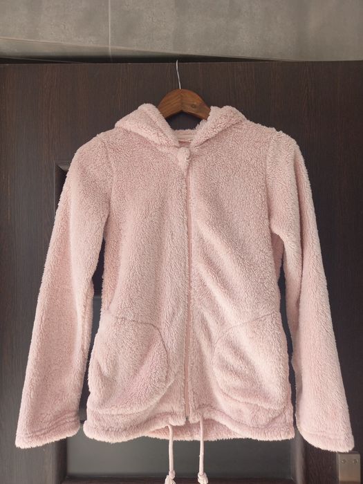 Ciepła futerkowa bluza