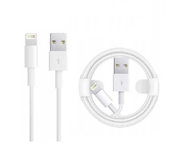 Kabel do Ładowania IPhona 1m 7,8,X,11,12,13 USB-A Lightning Ładowarka