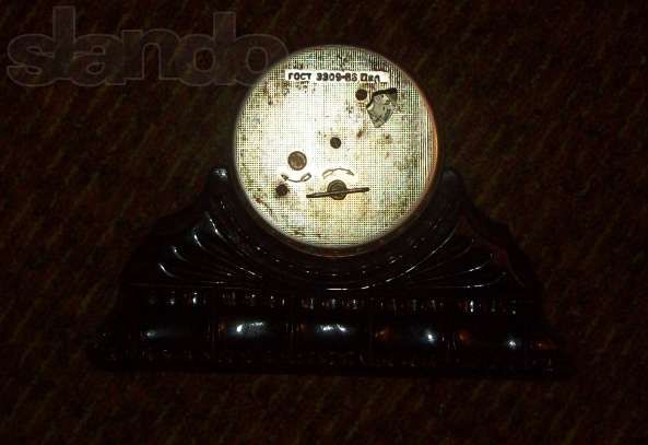 Настольные часы ссср Гост 3309-65 II кл Каминные часы Маяк 1960
