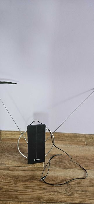 Antena TV wewnętrzna  aktywna DPM ANT138 DVB-T/DAB uszkodzona