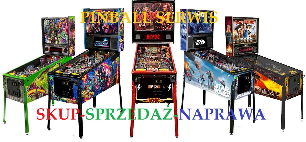 Pinball Serwis Naprawa-Skup-Sprzedaż automatów do gier /flipper