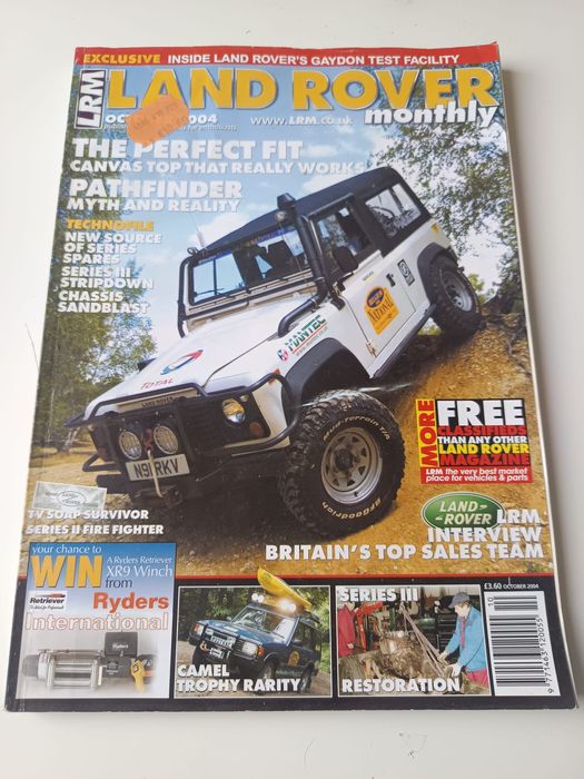 Revistas land rover cada 4 por 5 euros