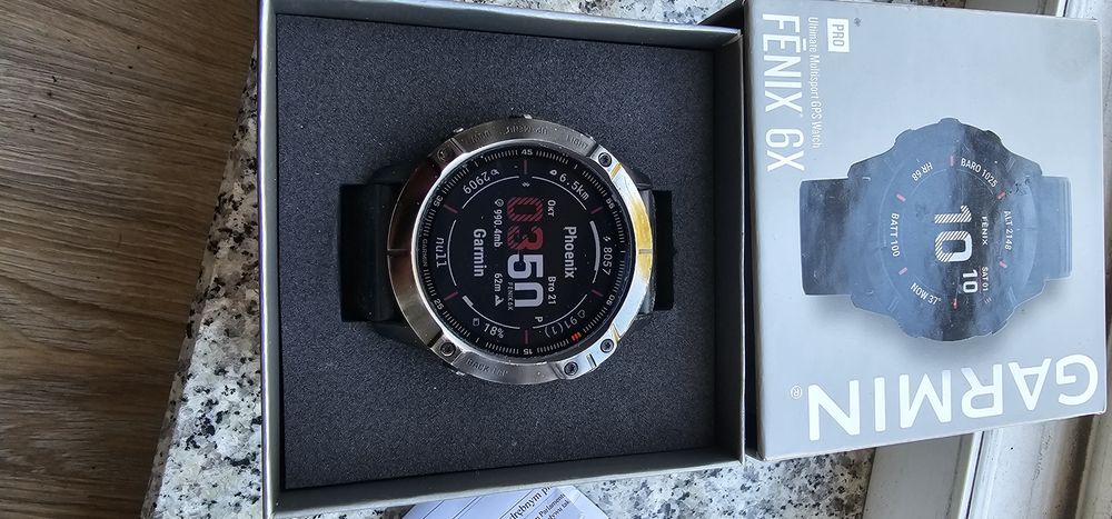 Garmin fenix 6x pro.