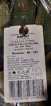 Koszulo-bluza polowa