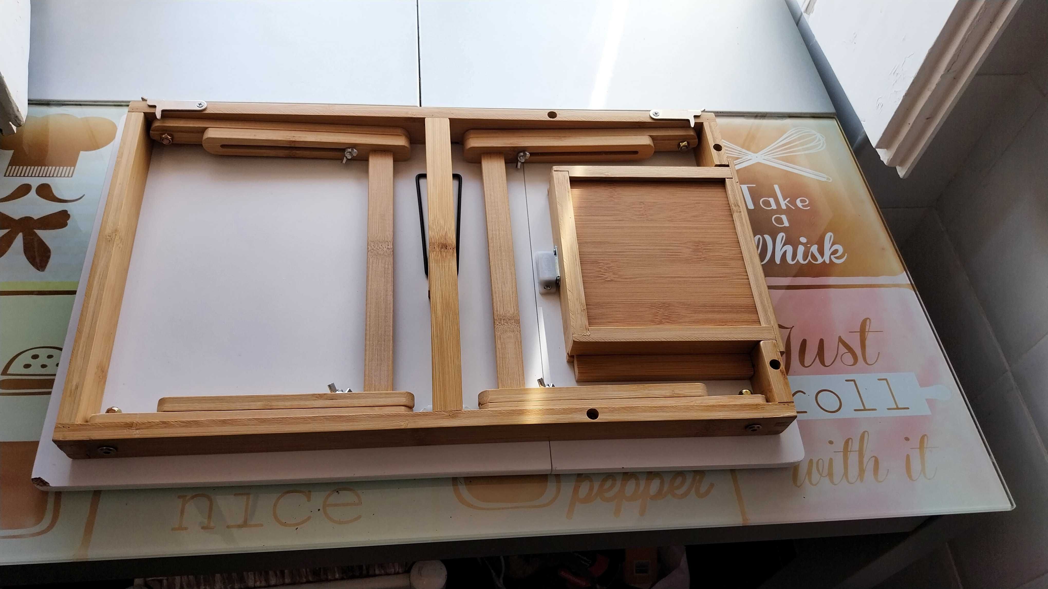 Tabuleiro para pequeno almoço cama