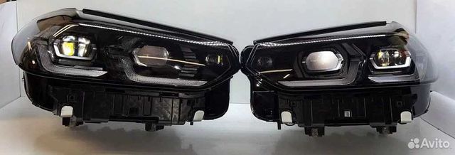 Reflektory do BMW X3 G01 LCI \ X4 G02 LCI Black Led Adaptive rest