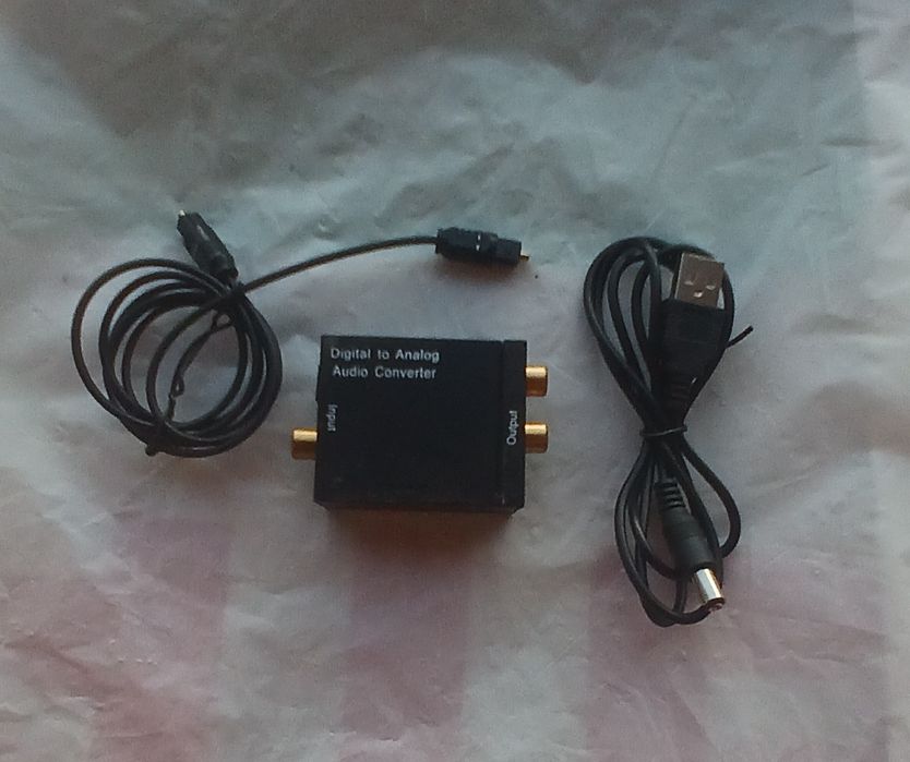 Конвертер звука Digital to Analog Audio (цифра в аналог( 2RCA+3.5))
Ко