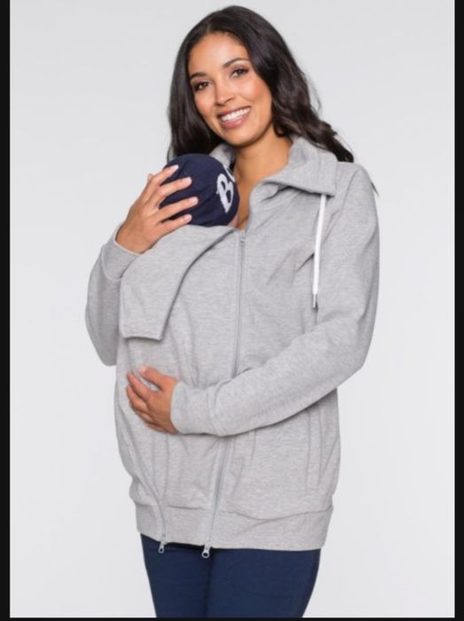 Bluza ciążowa 3w1 z wstawką r46