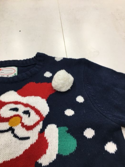 Sweter świąteczny sweterek z Mikołajem