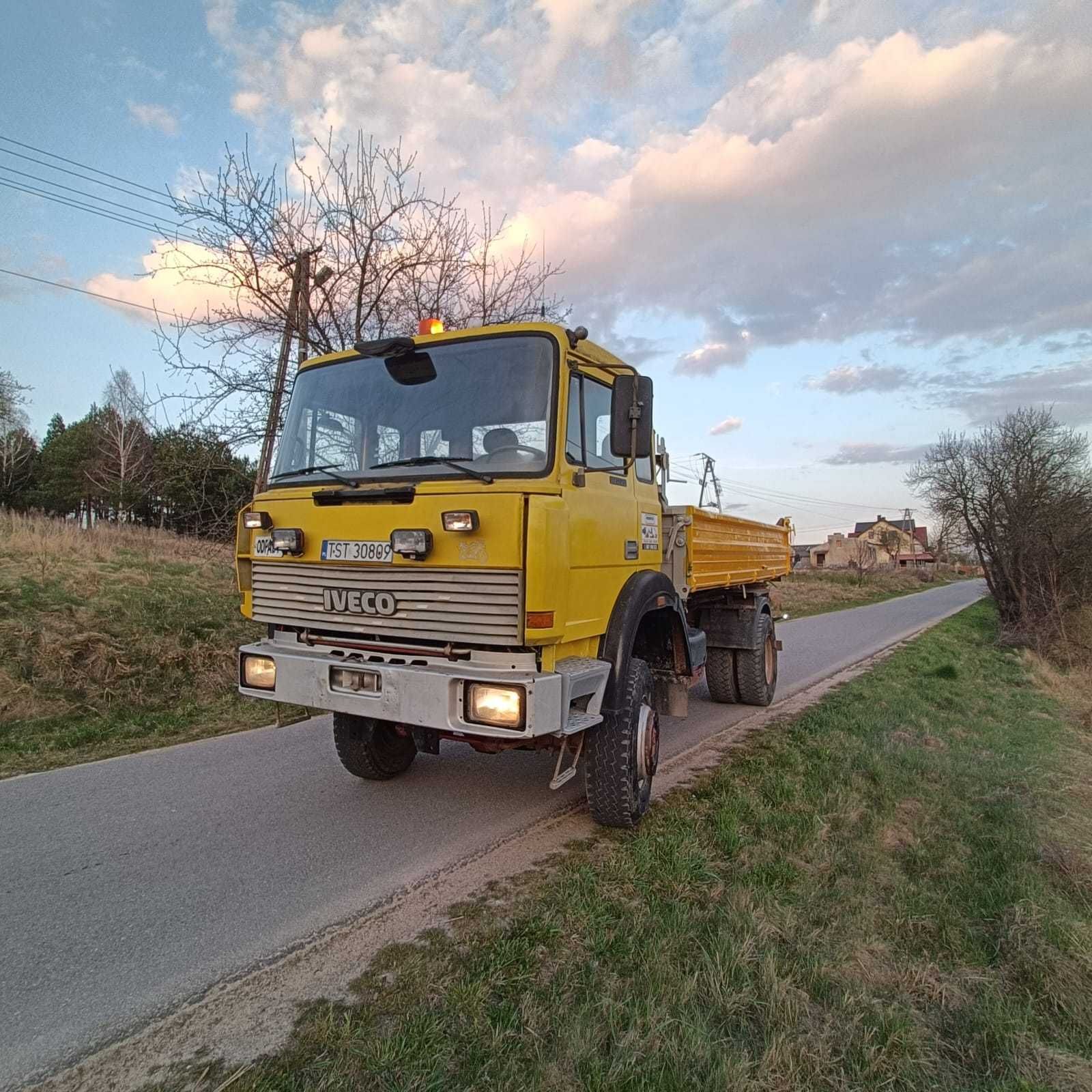 Iveco Magirus 170-25 4x4 – wywrotka trójstronna Miller Kipper