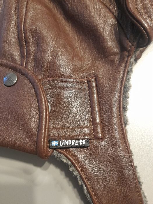 Czapka skórzana Lindberg roz.52