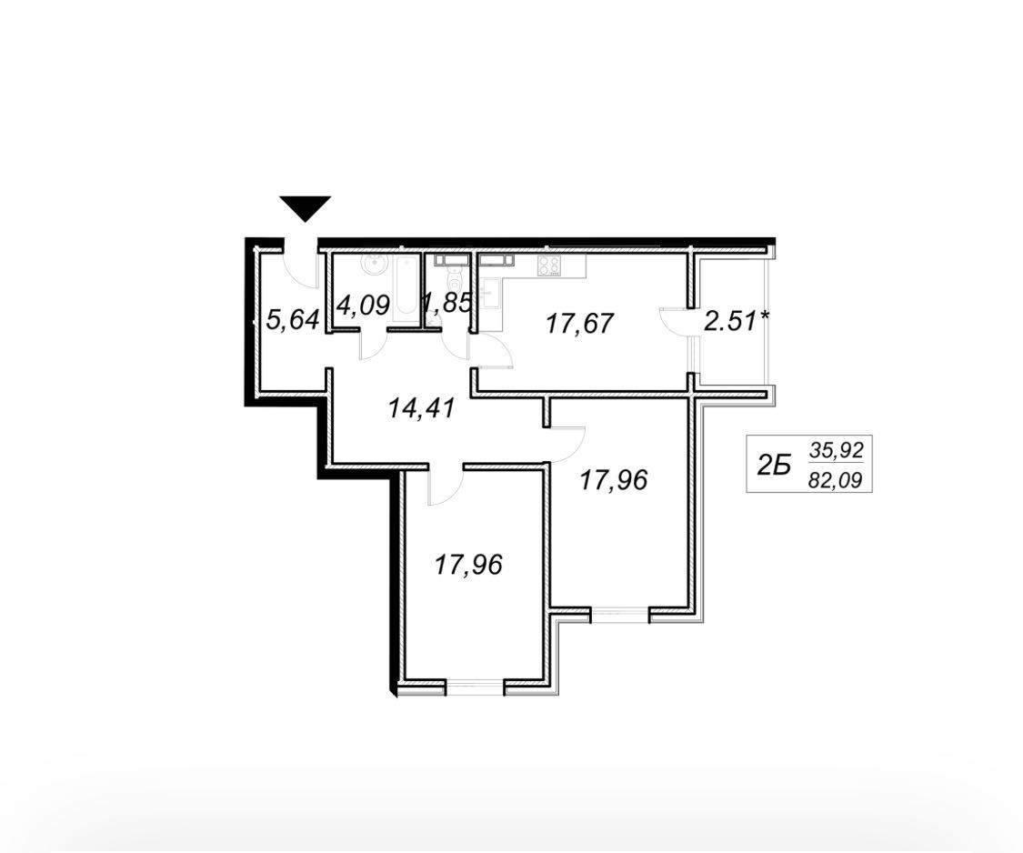 Продажа 3-х комнатной квартиры ЖК Ярославичи 2
