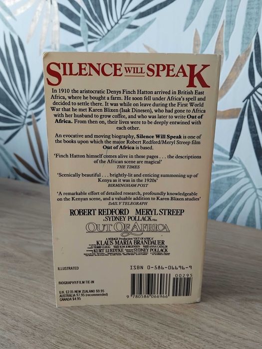 Errol Trzebinski "Silence will speak"