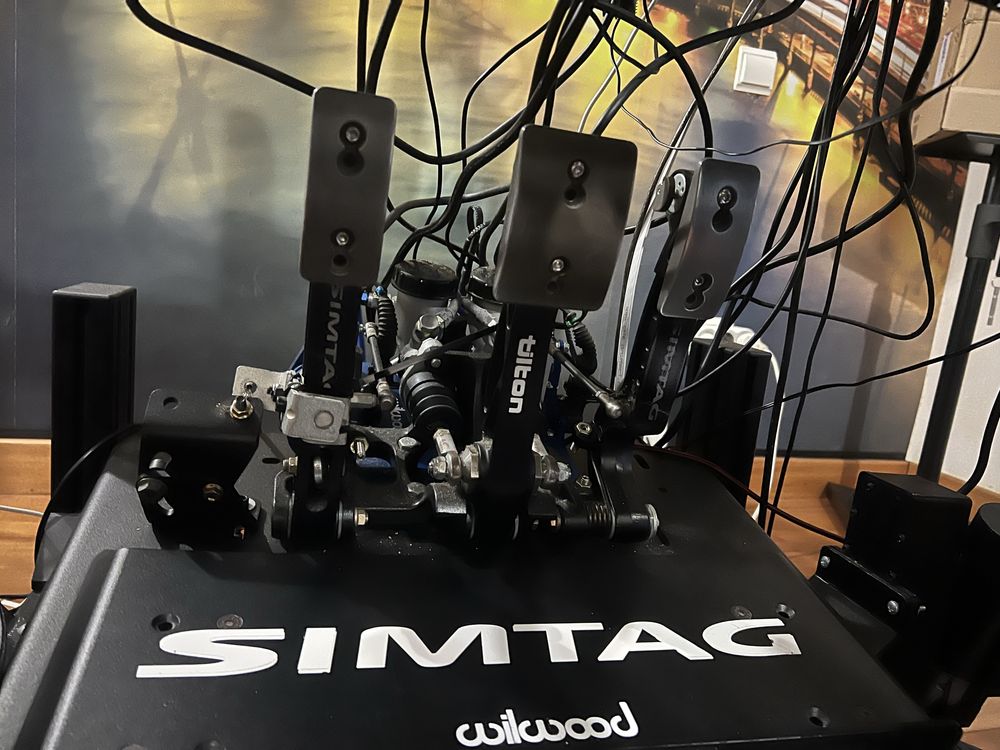 Pedais Tilton Simtag Wilwood com haptic