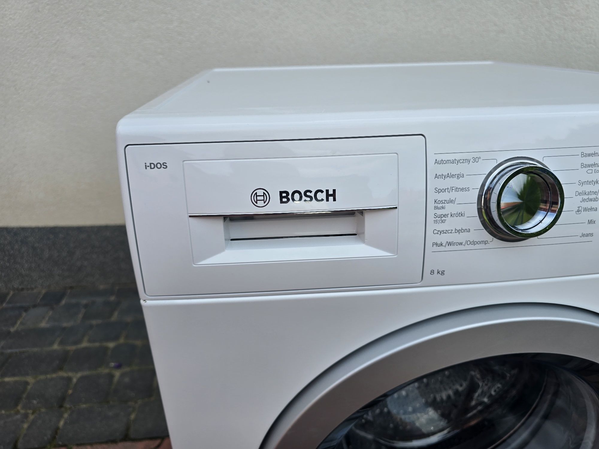 Pralka BOSCH 8Kg  Serie6 A+++ Inverter 1200Rpm I-DOS WyswLed  Stan Bdb