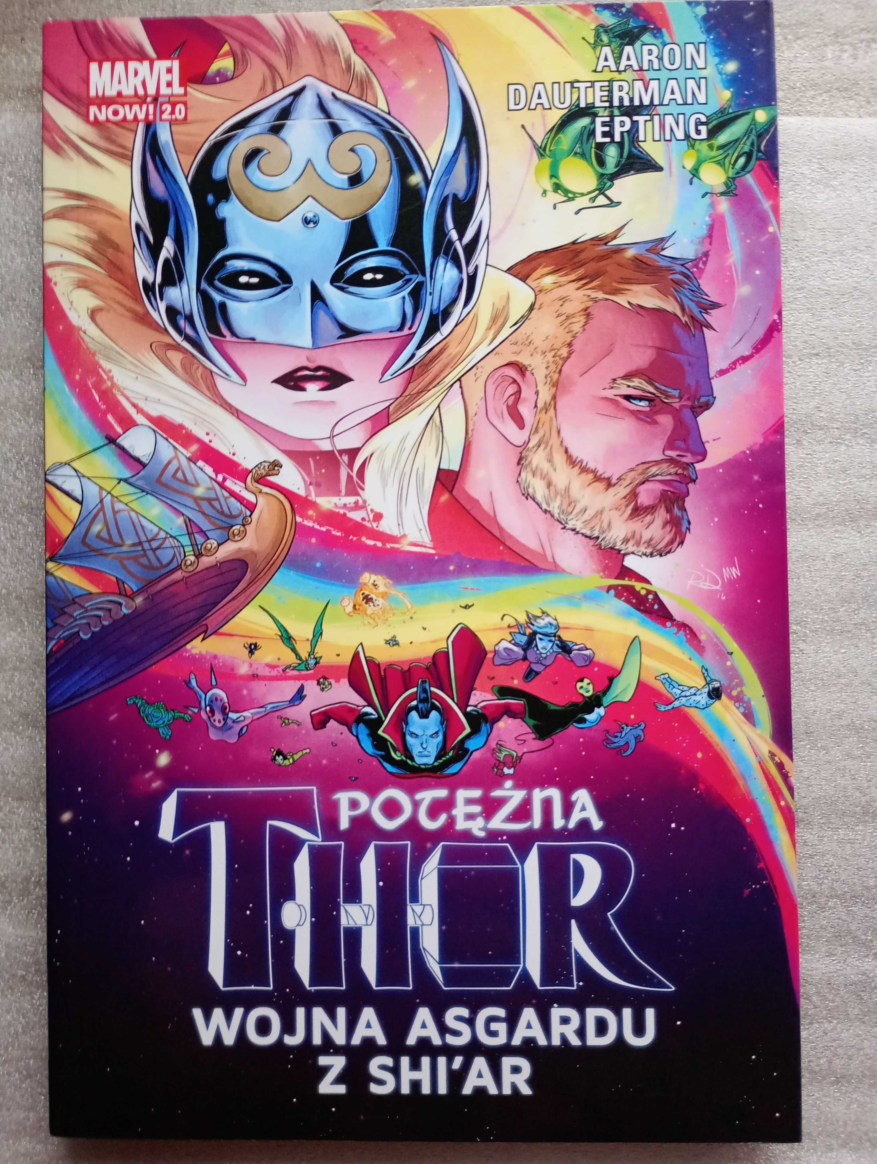 Potężna Thor tom 3 wojna Shiar z Asgardem