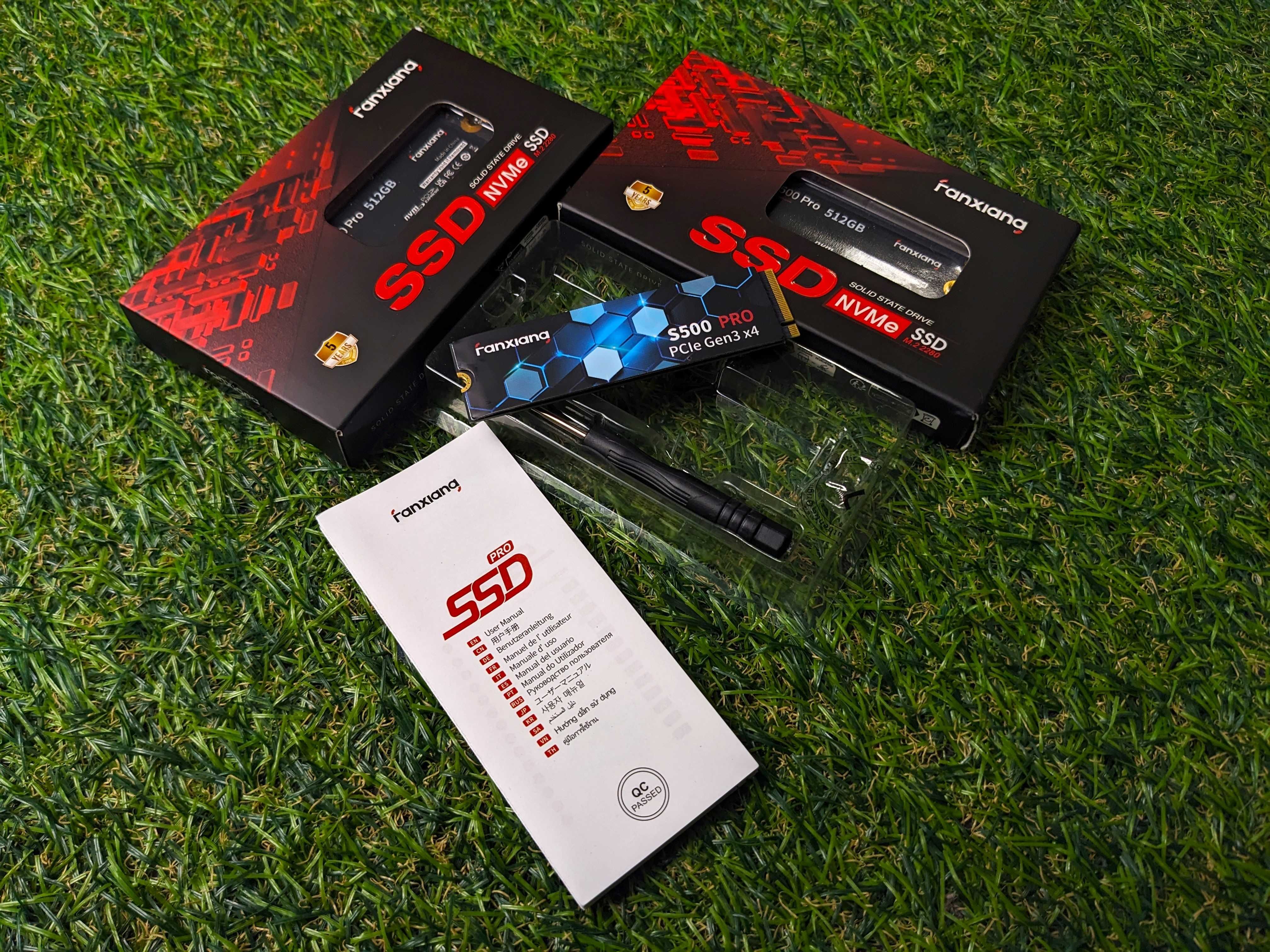 НОВИЙ Жорсткий диск SSD FanxiangS500Pro 512GB/1TB M.2NVMe,PCIe3.0 2280