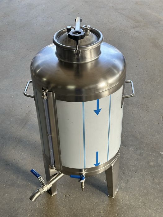 Cuba inox 100 litros